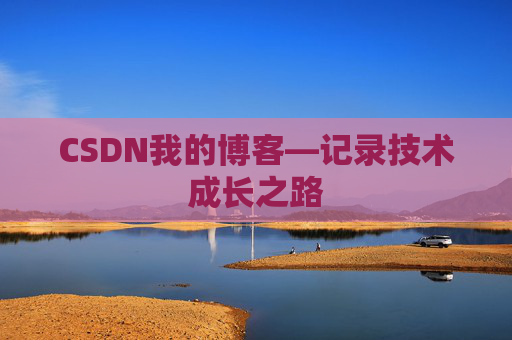 CSDN我的博客—记录技术成长之路